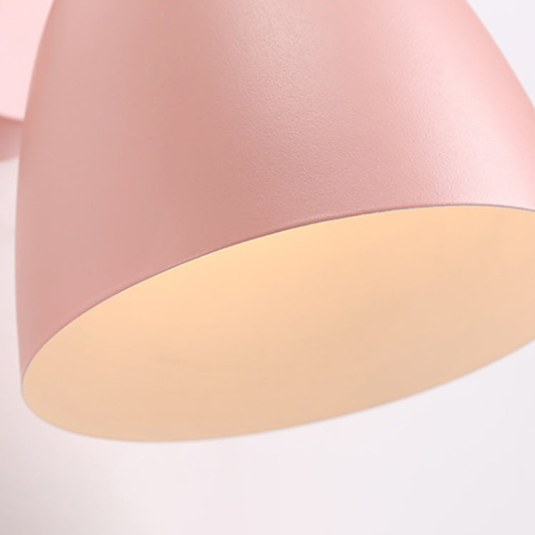 Skanto | Moderne Minimalistisk Rund Horn Aluminium Tre 1-Lys Vegglampe for Soverom