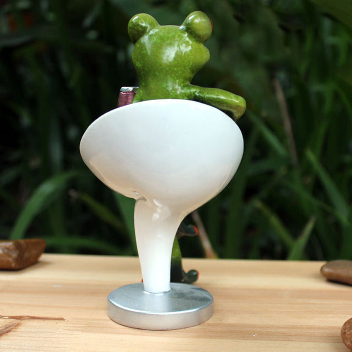 Skanto | Festival Frog Resin Crafts Frog Pastoral Ornament