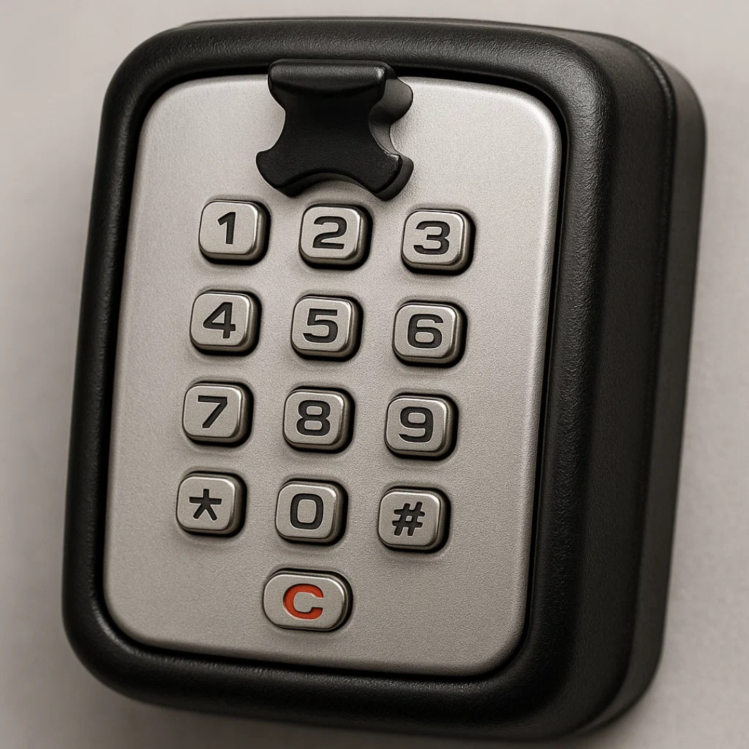 Skanto | KeyGuard Utendørs Safe – Værbestandig Veggmontert Nøkkelboks