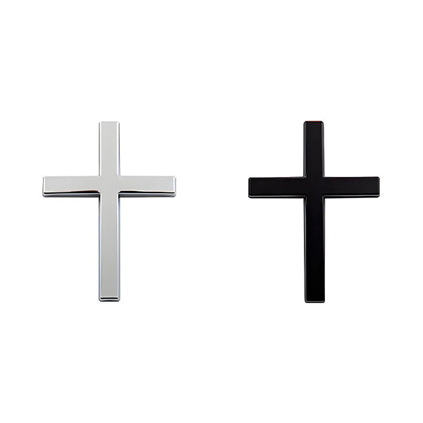 Skanto | ️ 3D Kryss Metall Jesus Kristus Kors Merke StickerBil Anti-Scratch Sticker