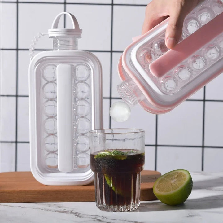 Plassbesparende isbitmaker for forfriskende delikatesser hjemme | Skanto