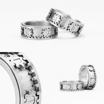 Skanto | Gear Ring - Spinner