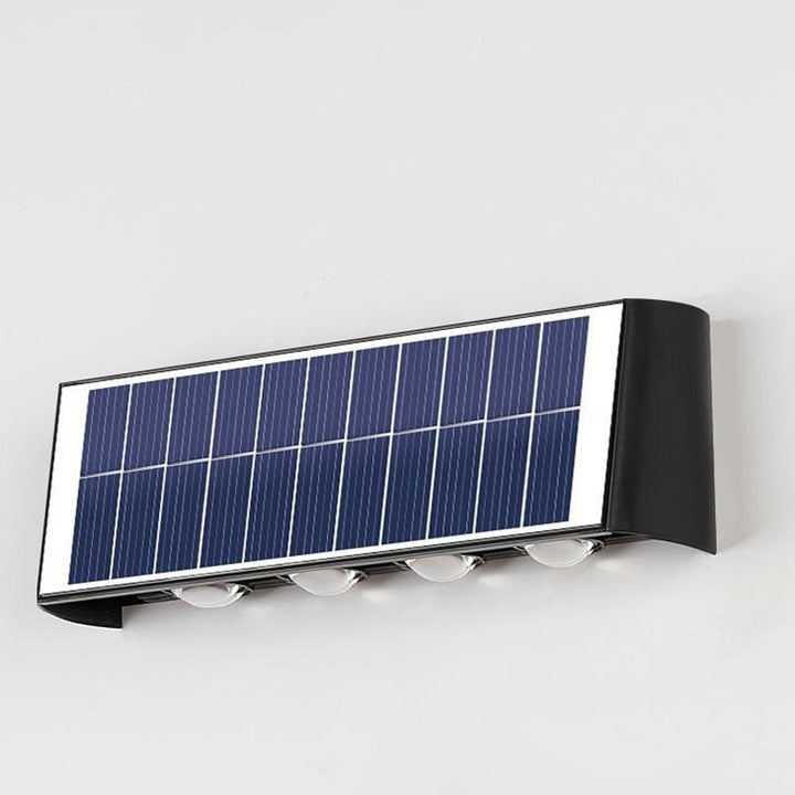 Skanto | Moderne Enkelhet Sol Vannavstøtende Rektangulær ABS PMMA LED Vegglampe For Utendørs Patio