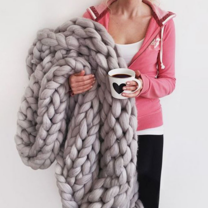 WinterVibe DIY Teppe - Unikt og Komfortabelt for Vinteren Skanto
