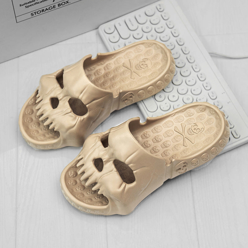 Skanto | Skull Design Enkelt Bånd Tøfler