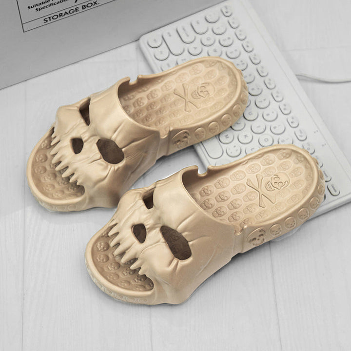 Skanto | Skull Design Enkelt Bånd Tøfler