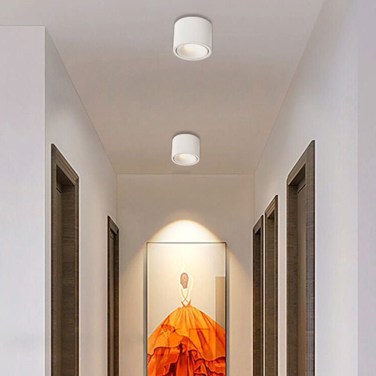 Norvo | Origo Minimalistisk LED Taklampe - Justerbar Rund Innfelt Lampe