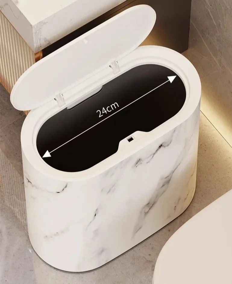 Nordic Marble Design Søppelbøtte Skanto