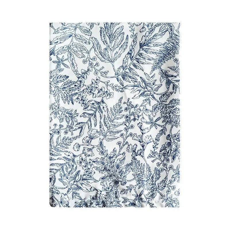 18" Bomullsblomst Trykk Bordbrikke Kjøkkenbord Middags Serviett | Skanto