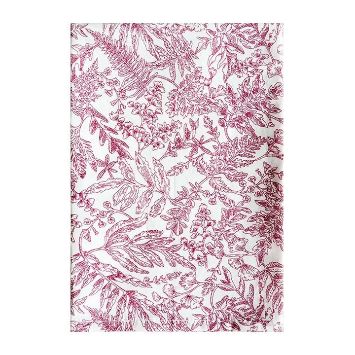 18" Bomullsblomst Trykk Bordbrikke Kjøkkenbord Middags Serviett | Skanto