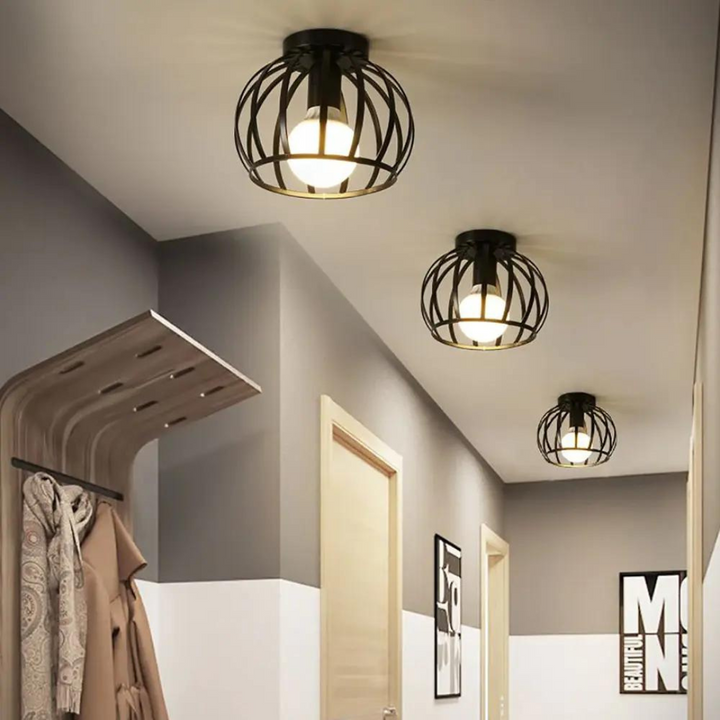 Skanto | Moderne Loft-stil Taklampe med Åpen Burdesign