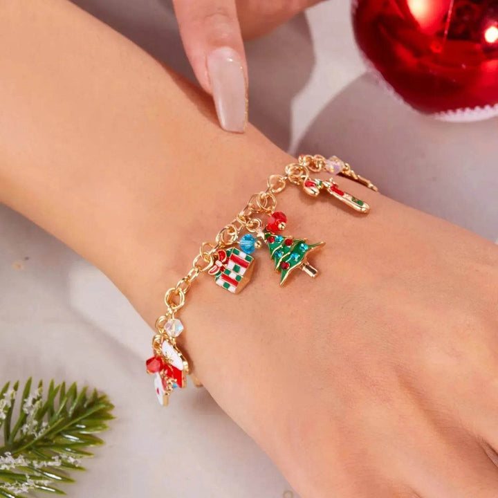 Skanto | Jule adventscharms armbånd Nøtteknekkeren Charm armbånd