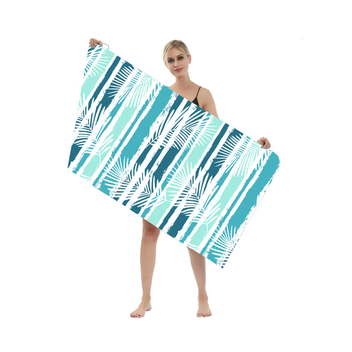 Multifunksjonelt strandhåndkle i kreativt mandala-design Skanto