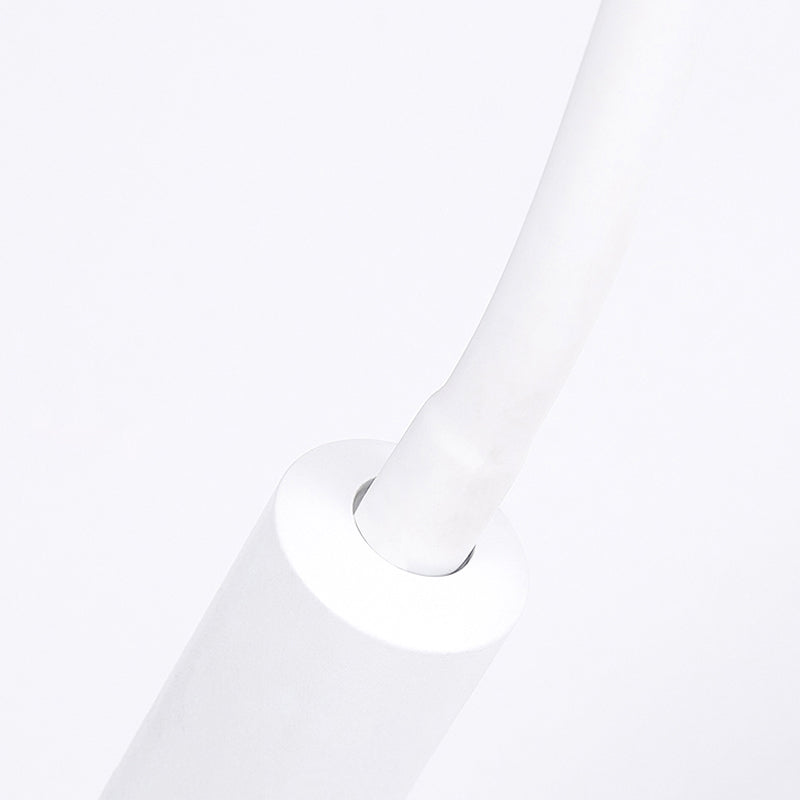 Justerbar sylinder lesing vegglampe moderne silikon og metall LED svart/hvit sconce lampe | Skanto