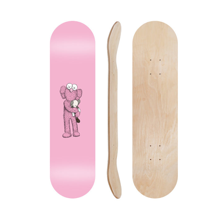 Tegneserieinspirert skate dekk Skanto