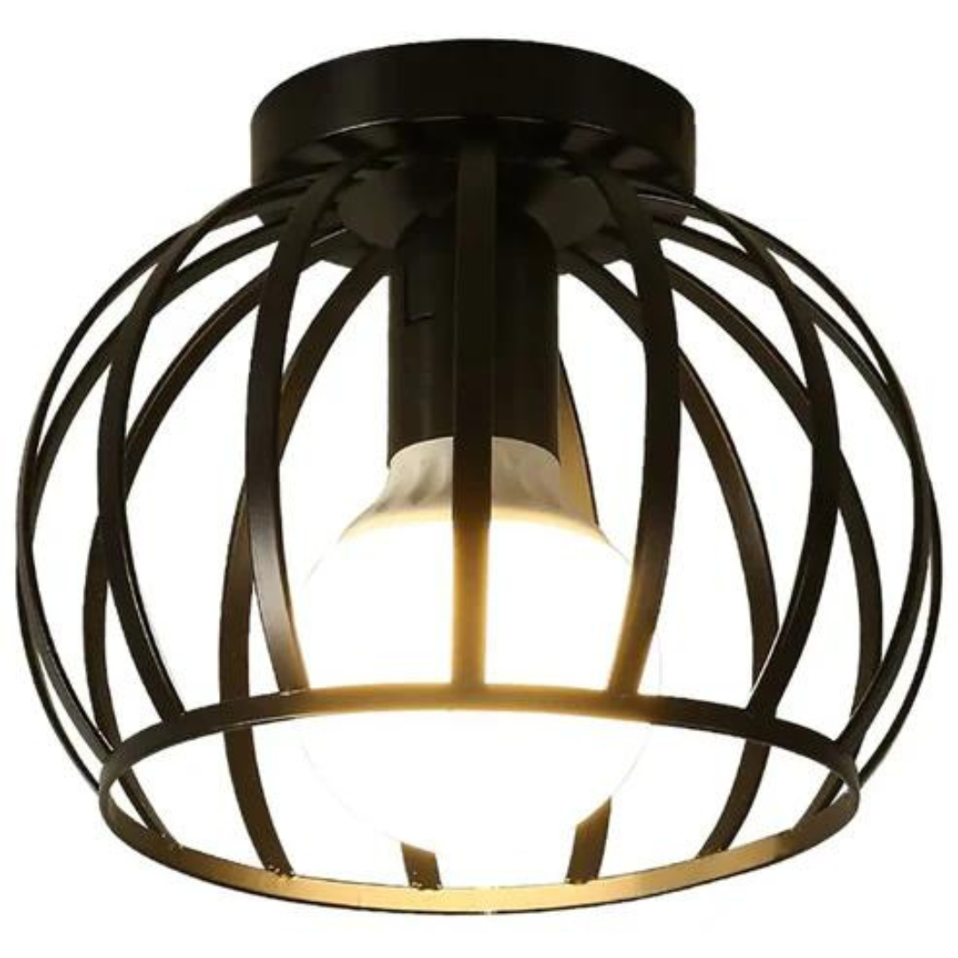 Trendy Industriell Taklampe med Åpen Design - ForgeLight | Skanto