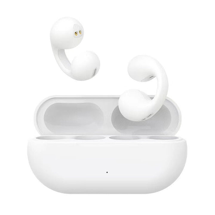 Bone conduction headphones with clip for the ear, wireless | Skanto