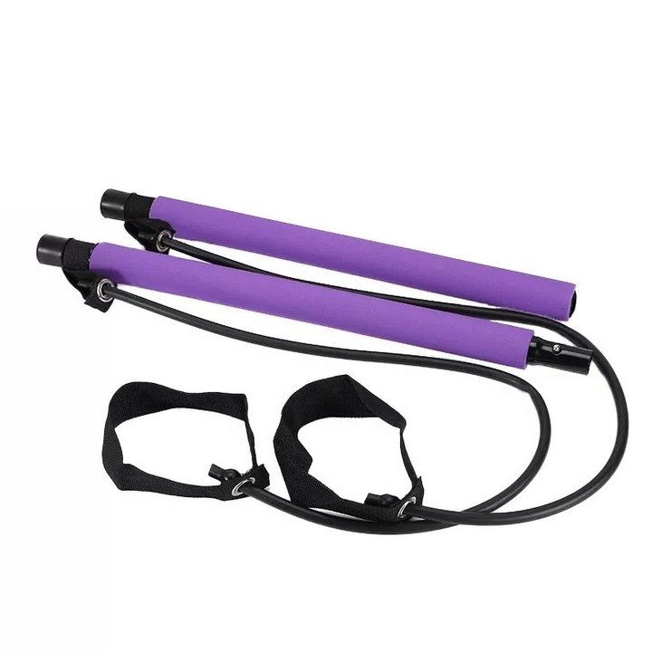 Skanto | Multi-Funksjonell Pilates Bar – Hjemmegym & Motstandstrening Kit