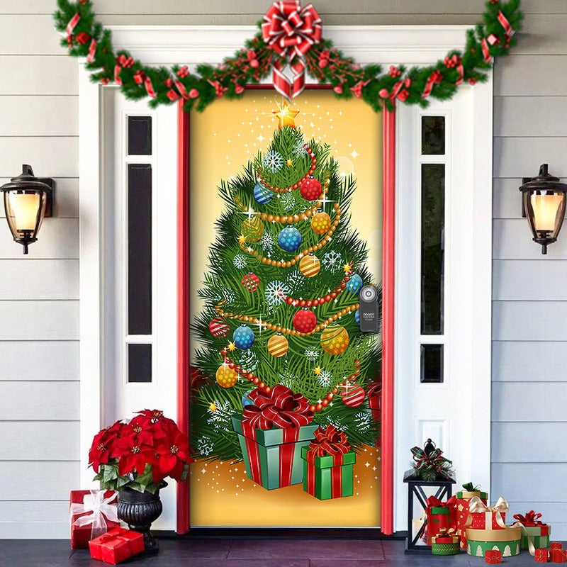 Skanto | Marerittet F før Jula | Utendørs Dekorasjoner | Nisser Dørdeksel