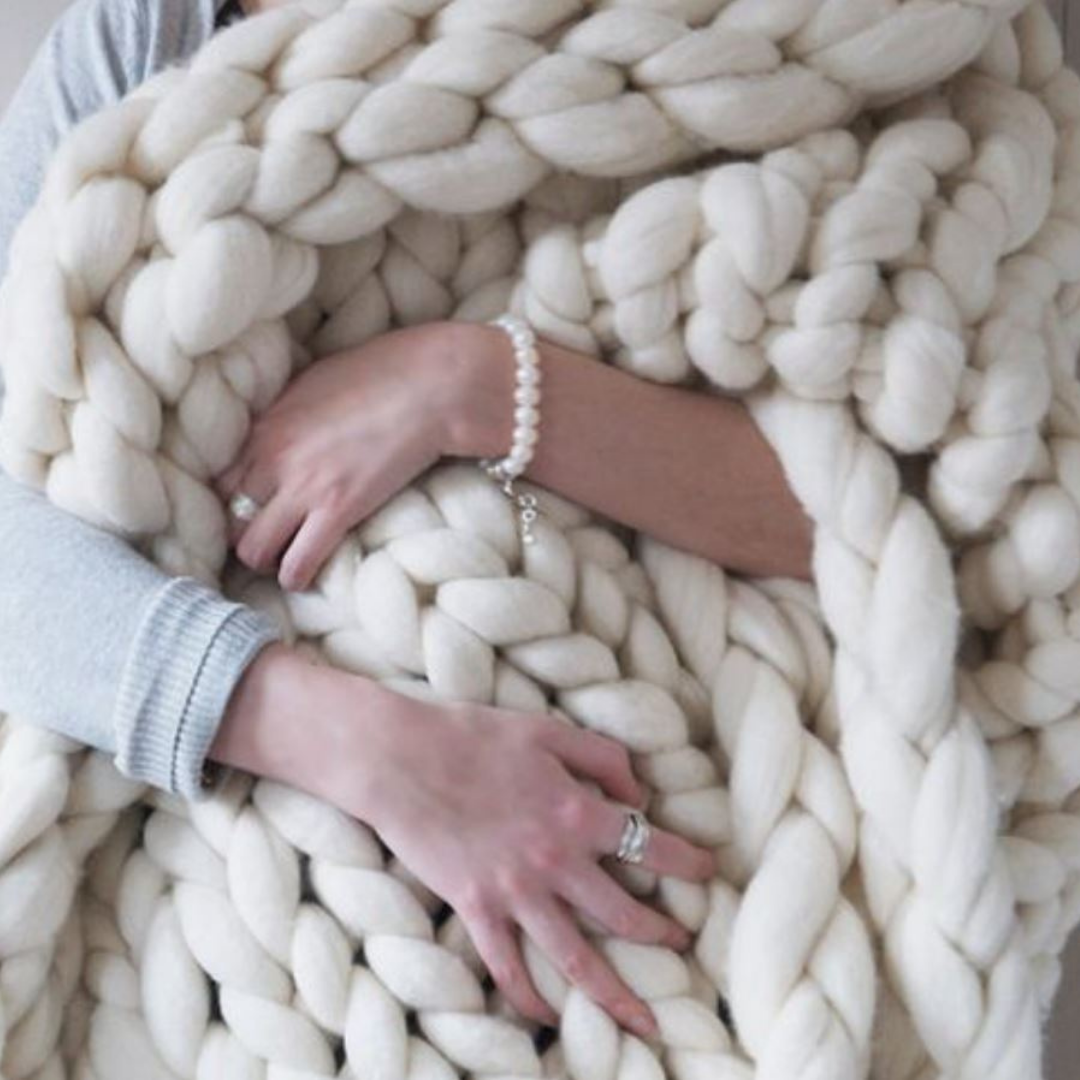 WinterVibe DIY Teppe - Unikt og Komfortabelt for Vinteren Skanto