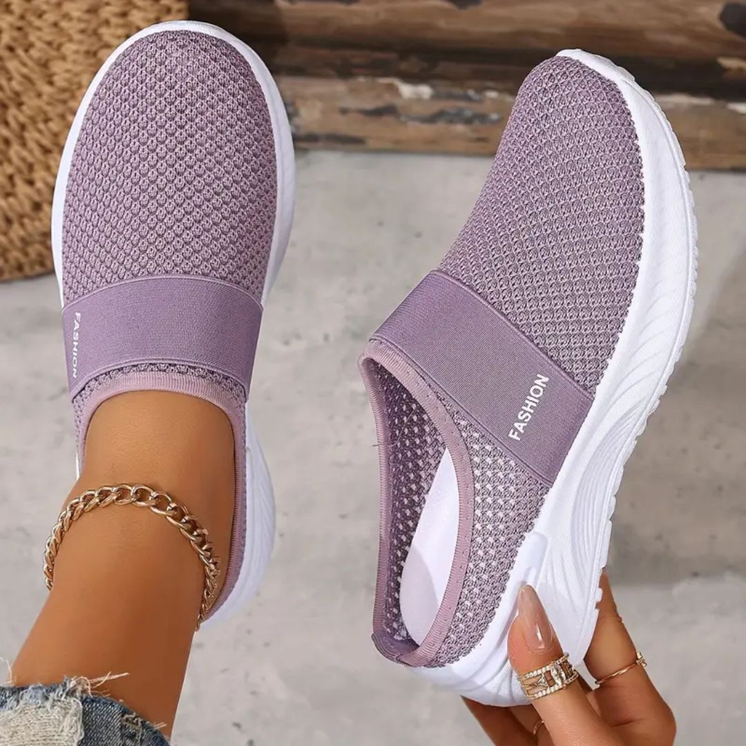 AerySoul BreezeLite Slip-On Mesh Sneakers