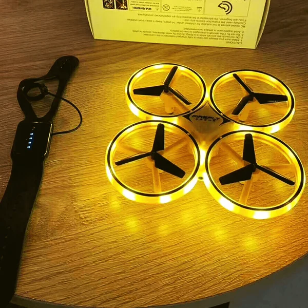 Skanto | Håndkontrollert drone med LED-lys og gestuskontroll