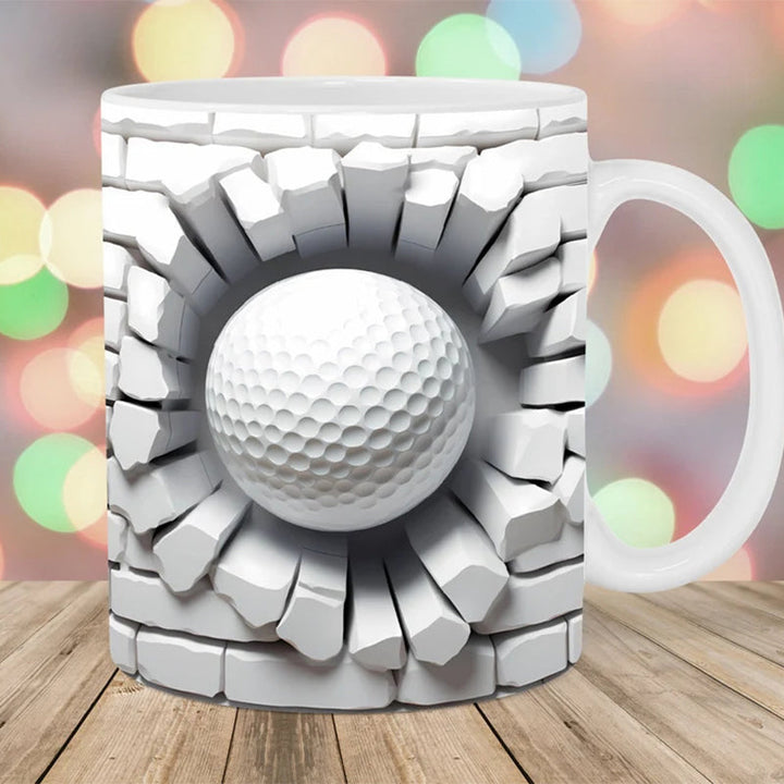 Ball Print Mug | Skanto