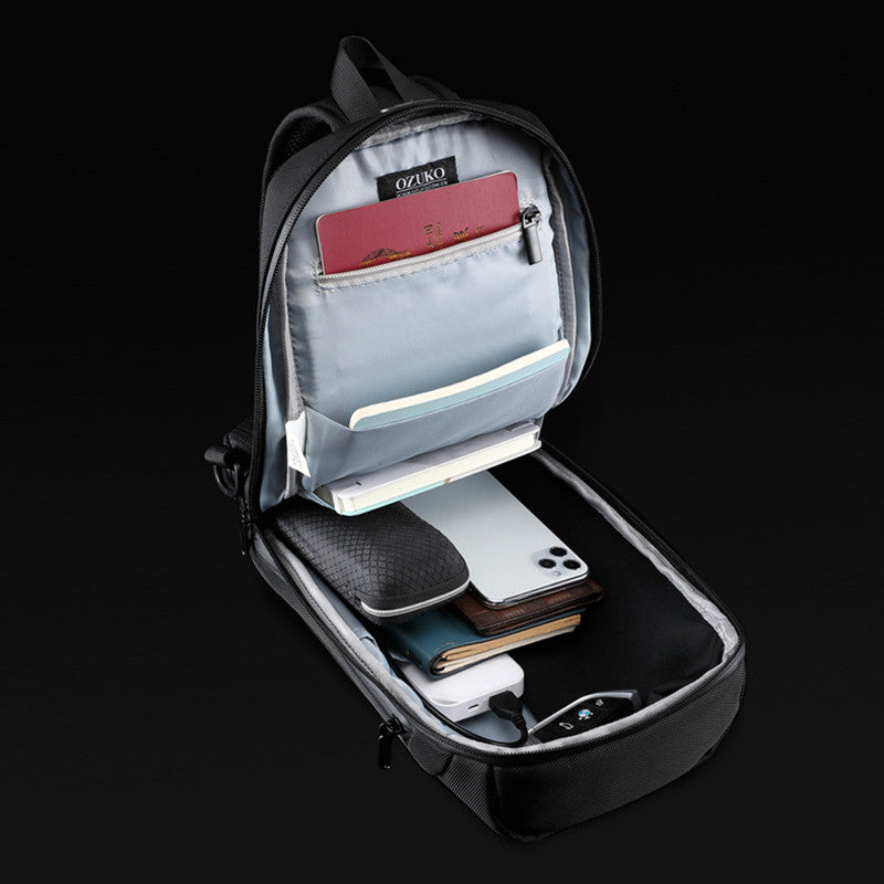 Skanto | Multifunksjonell Herre Sports Vanntett Sling Bag