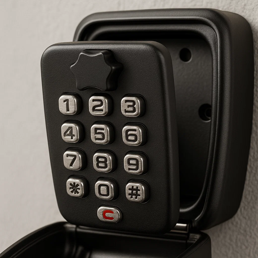 KeyGuard Utendørs Safe – Vanntett Veggmontert Nøkkelboks | Skanto