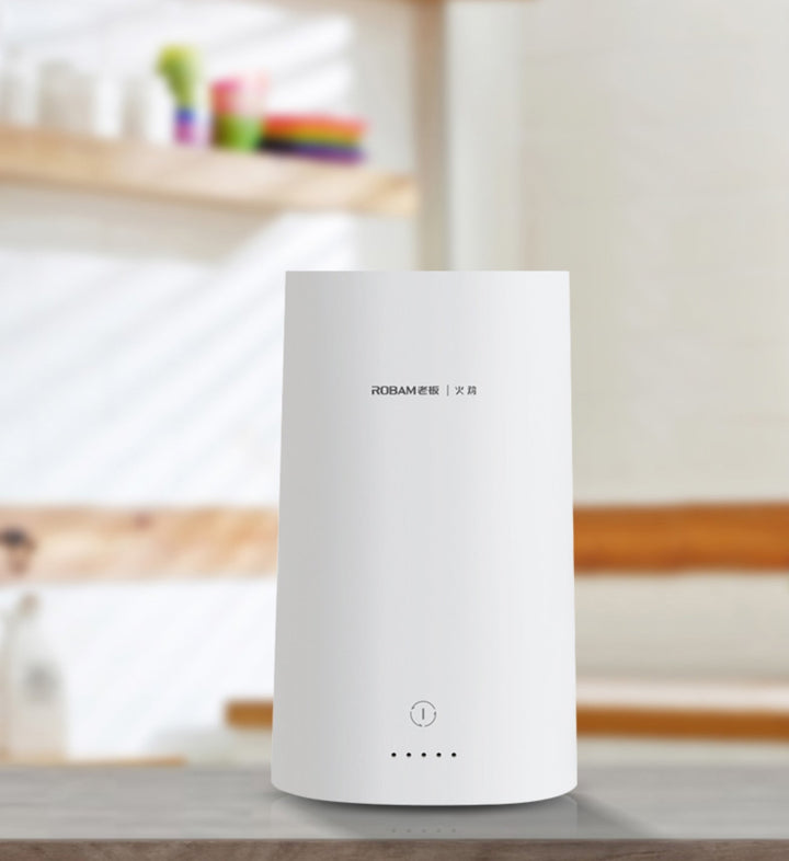 Skanto | Automatisk Intelligent Desinfeksjon Tørke Knivholder med UV Desinfeksjon, Høy Temperatur Tørking, Stor Kapasitet, Vaskbar Modul & Energi Sparing