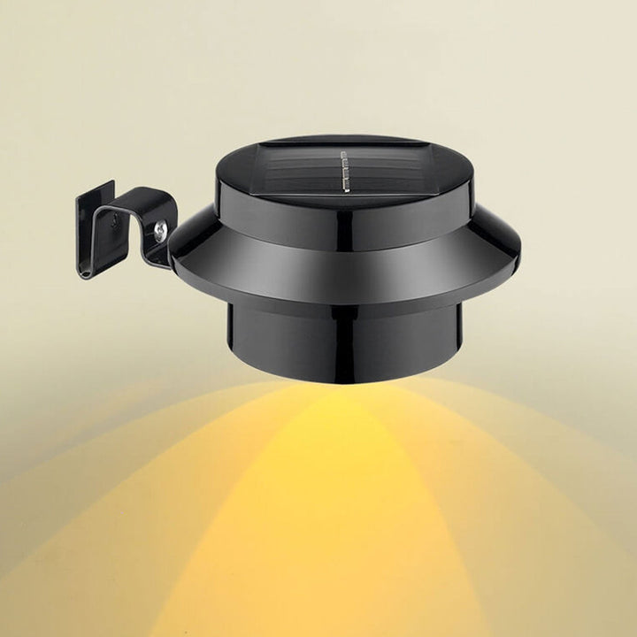 Solar Cylinder LED Utendørs Vanntett Gjerde Vegglampe | Skanto