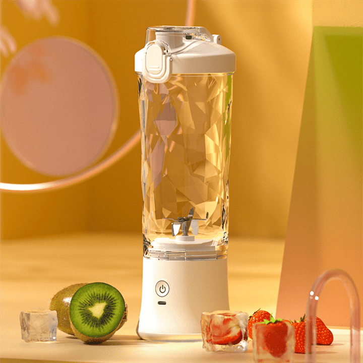 Skanto | Bærbar smoothieblender med 4000 mAh batteri & 600 ml kapasitet