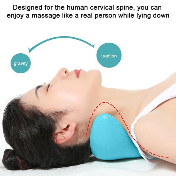 NeckEase Stretch – Ergonomisk Nakkepute for Nakkavslapning | Skanto
