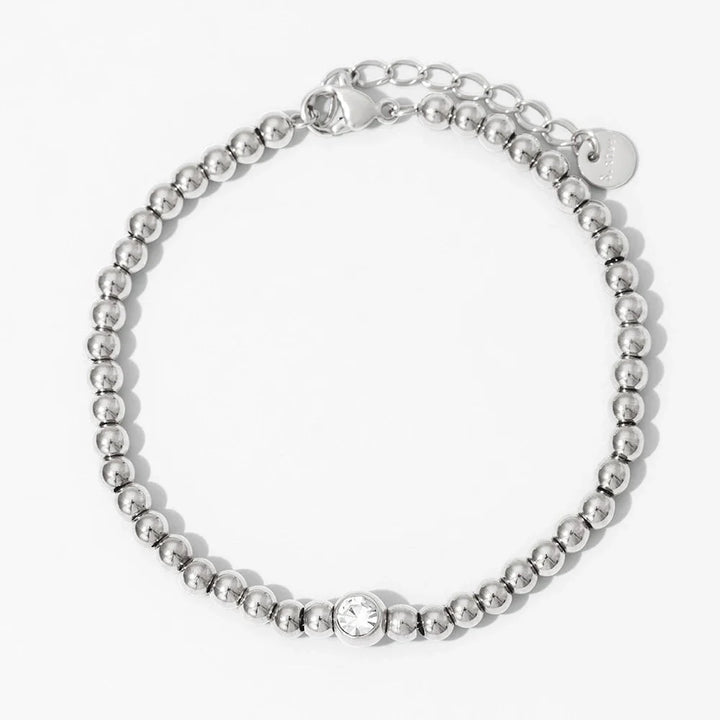 Skanto | 18k Perlede Diamant Senter Halssmykke og Armbånd