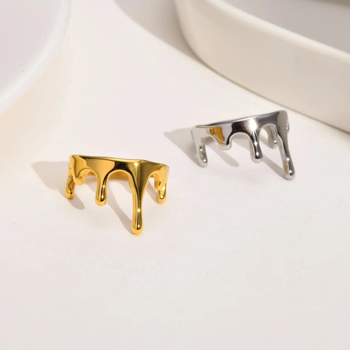 Skanto | 18k Minimal Smeltende Ring