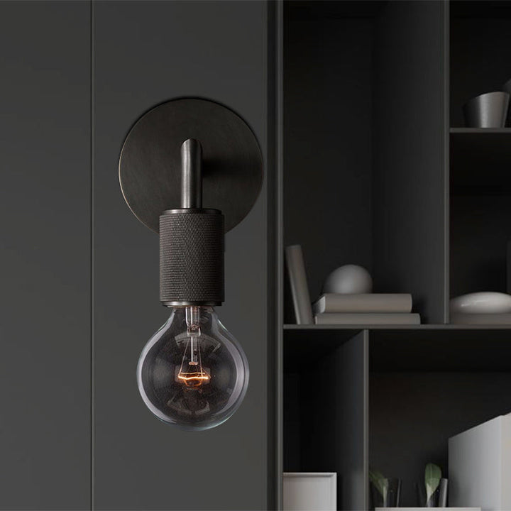 Skanto | Vegglampe Messing Metall Dobbel Lyspære Vegglampe