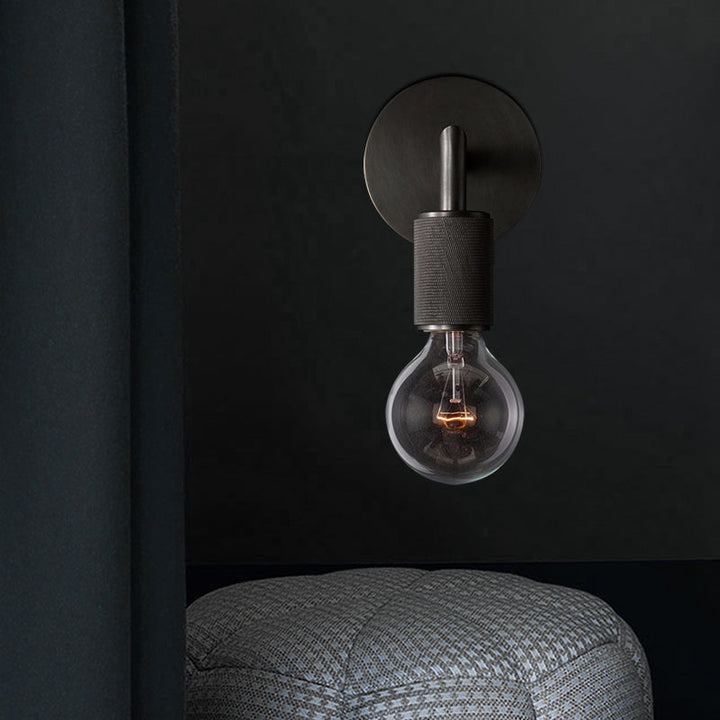 Skanto | Vegglampe Messing Metall Dobbel Lyspære Vegglampe
