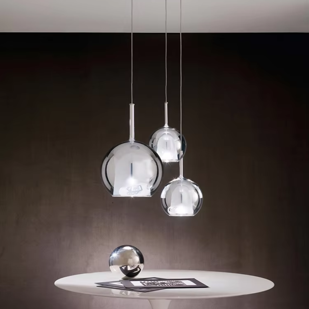 CelestialGlow Light - Moderne Glass Pendellampe | Skanto
