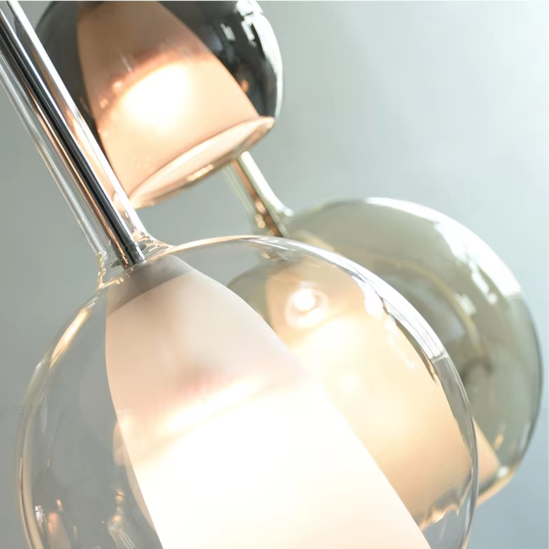 CelestialGlow Light - Moderne Glass Pendellampe | Skanto