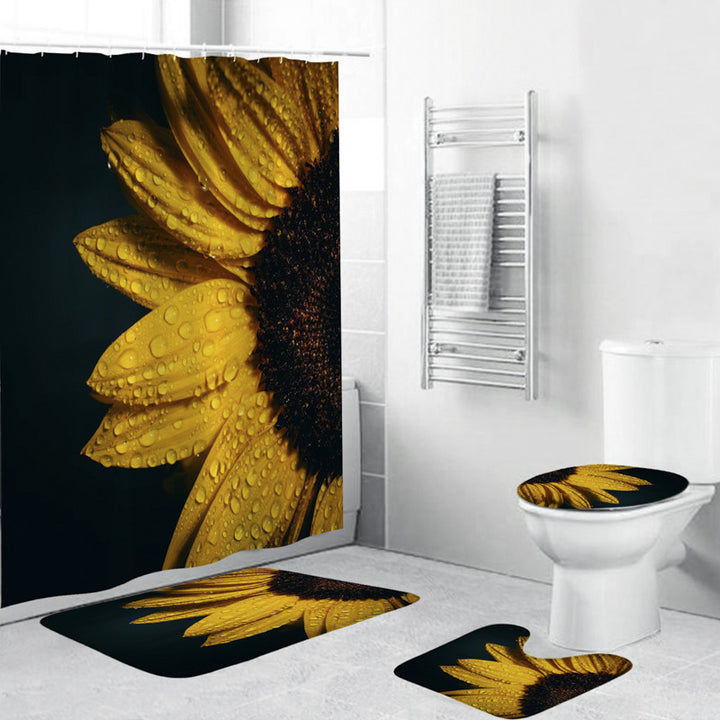 Blomster dekorativ dusjforheng Skanto