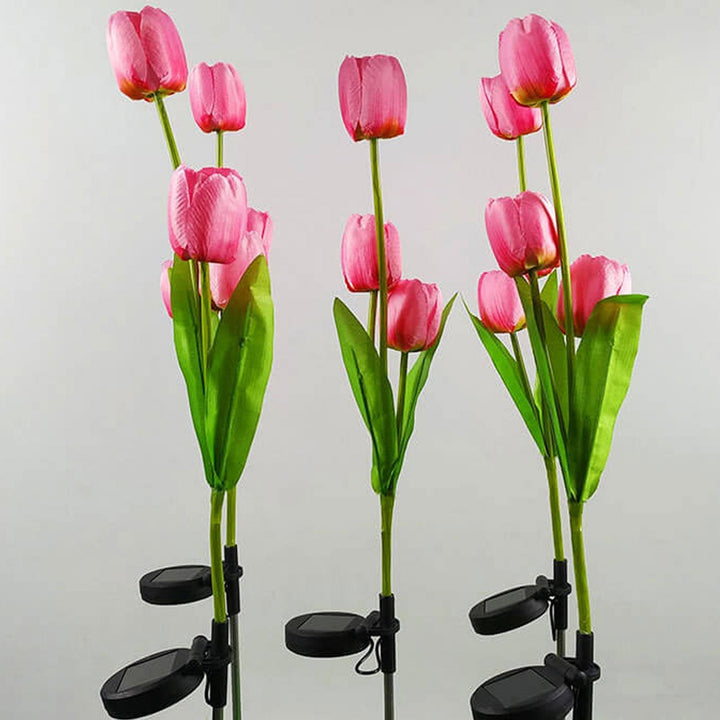 Skanto | Solar Tulip Plenlys Utendørs Hage LED Tulipan Blomsterlys Bakke Stakelandskapslys