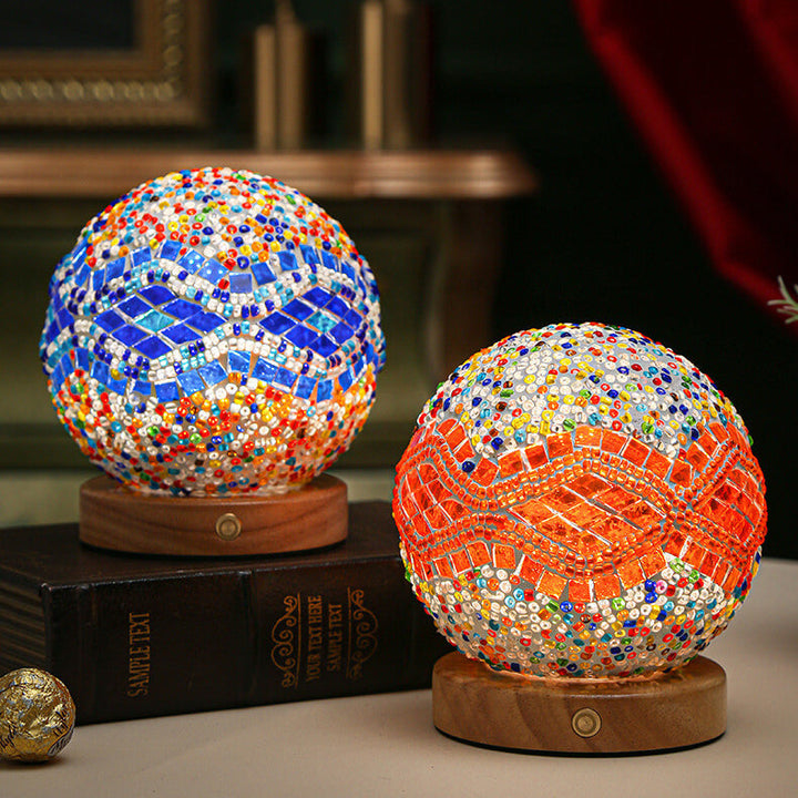 Skanto | BohoGlow – Moderne Bohemsk Bordlampe med USB-lading