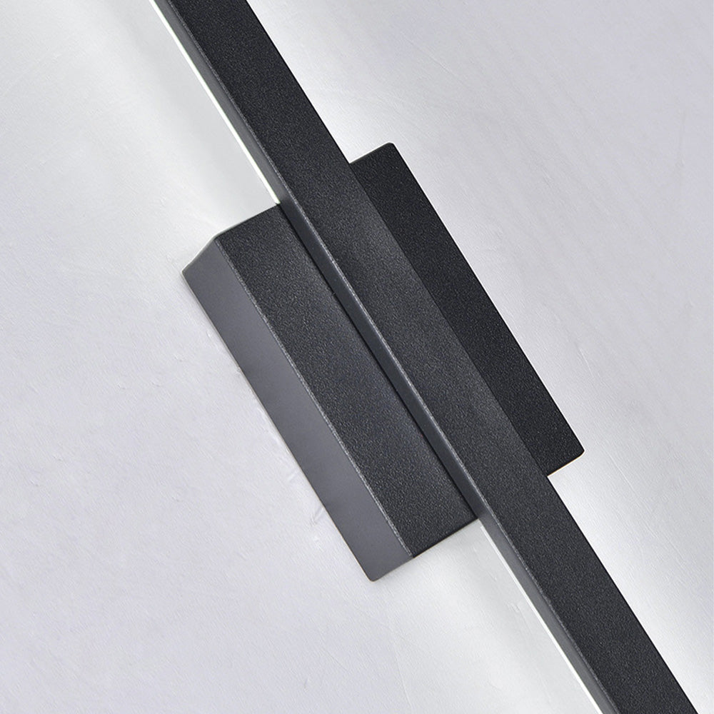 Skanto | Industriell Minimalistisk Lang LED Jern Vegglamper for Moderne Stueinnredning og Stilfull Belysning