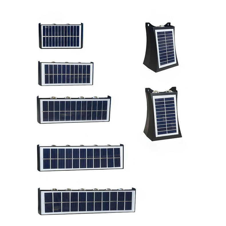 Skanto | Moderne Enkelhet Sol Vannavstøtende Rektangulær ABS PMMA LED Vegglampe For Utendørs Patio