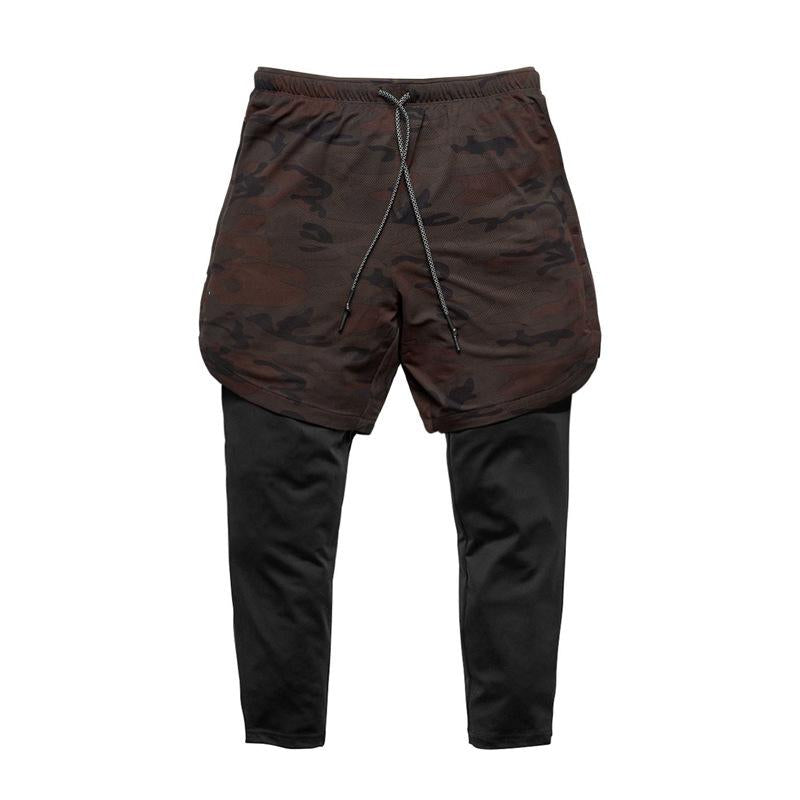 Skanto | Herre trening shorts med leggings