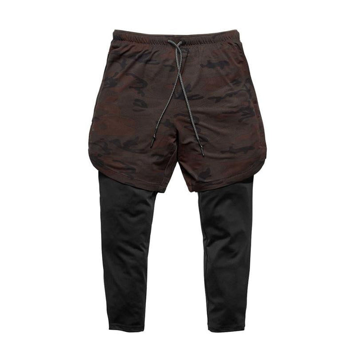 Skanto | Herre trening shorts med leggings