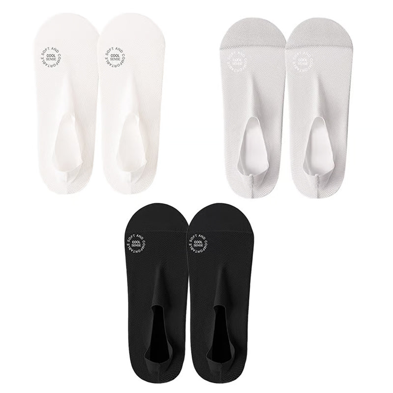 Skanto | Ultra-tynne fôr non-slip usynlige sokker