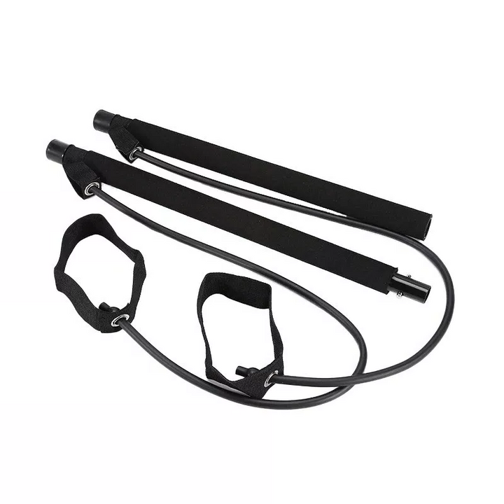 Skanto | Multi-Funksjonell Pilates Bar – Hjemmegym & Motstandstrening Kit