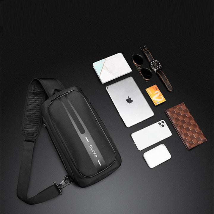 Skanto | Multifunksjonell Herre Sports Vanntett Sling Bag
