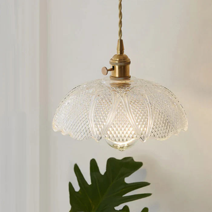 Glass Pendant Lamp - OpulentGlow | Skanto